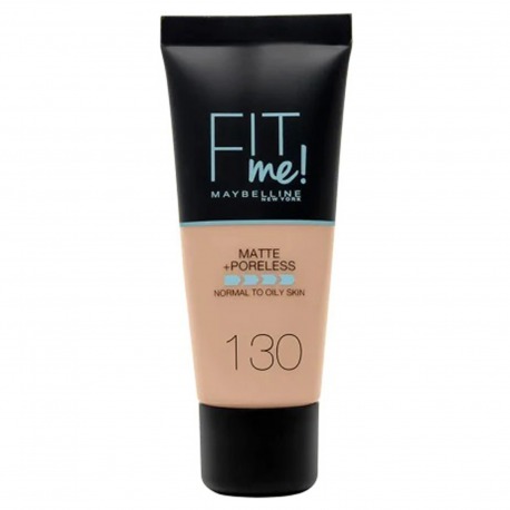 Fondotinta Coprente Opacizzante Fit Me Matte & Poreless 130 - buff beige