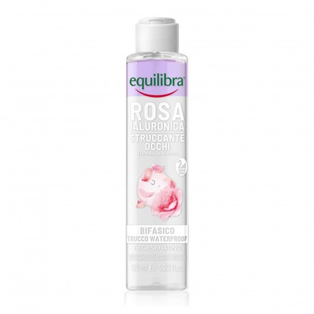 Struccante Bifasico Occhi Rosa Ialuronica 125 ml
