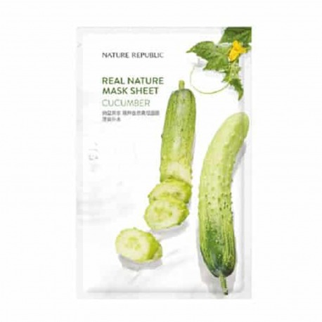 Real Nature Cucumber Mask Sheet 23 gr