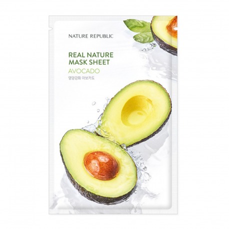 Real Nature Avocado Mask Sheet 23 gr