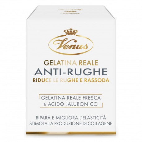 Crema Viso Anti-rughe Gelatina Reale E Acido Ialuronico 50 ml