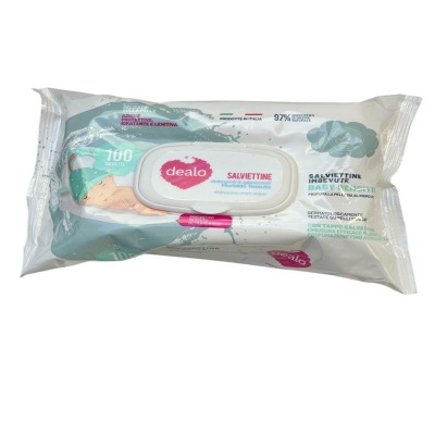 Salviettine Imbevute Delicate Baby Ultra Sensitive 100 Pz