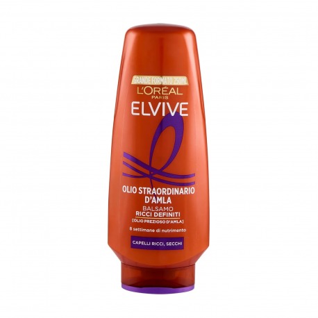 Elvive Olio Straordinario d`Amla Balsamo Ricci Definiti Per Capelli Ricci 250 ml