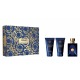 Dylan Blue Confezione Regalo Uomo Profumo Edt Bagnoschiuma E Balsamo Dopobarba