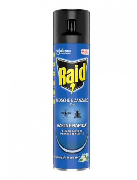 Raid Mosche E Zanzare 400ml