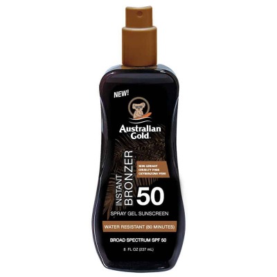 Protezione Solare Spray Gel Con Effetto Bronze Spf 50 237 ml