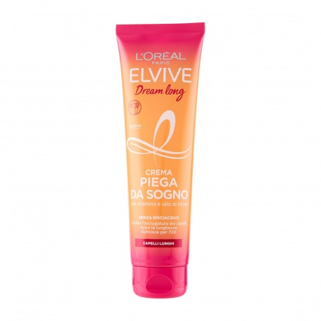 Elvive Dream Long Crema Piega Da Sogno Con Vitamina E Olio Di Ricino 150 ml