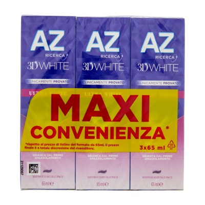 Dentifricio 3d White Ultra White 3 X 65 Ml
