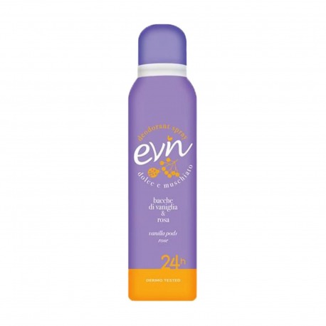Deodorante Spray Bacche Di Vaniglia E Rosa 150 ml