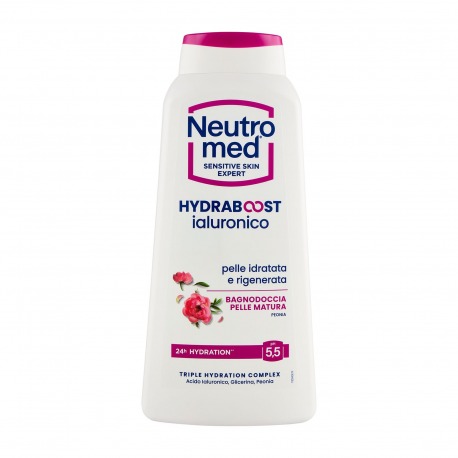 Hydraboost Ialuronico - Bagnodoccia Pelle Matura Peonia Ph 5,5 600 ml