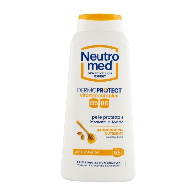Dermoprotect Vitamin Complex - Bagnodoccia Nutriente Mandorla E Miele Ph 5,5 600 ml