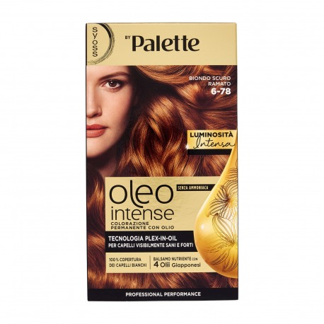 Oleo Intense Senza Ammoniaca Colorazione Permanente Con Olio Biondo Scuro Ramato 6-78