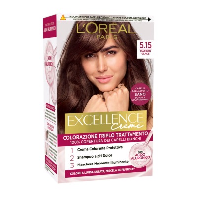 Excellence Colorazione Triplo Trattamento Marron Glace (5.15)