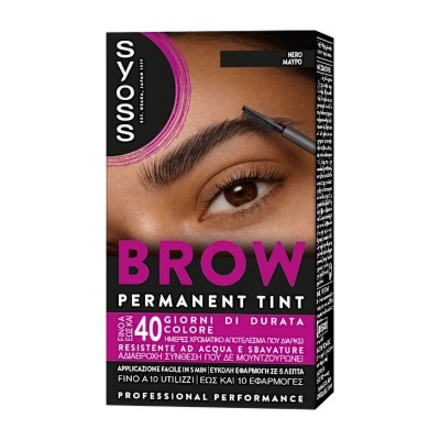 Kit Tinta Sopracciglia Nero