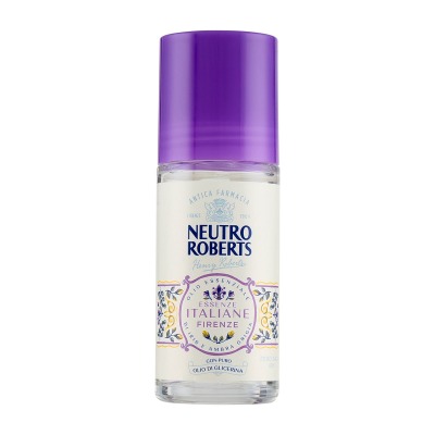 Essenze Italiane Firenze - Deodorante Roll-on Olio Essenziale Di Iris E Ambra Grigia 50 ml