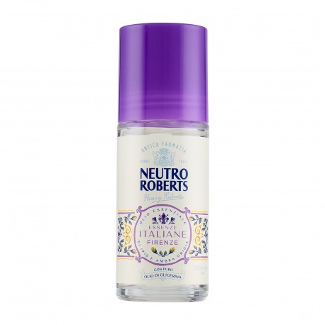 Essenze Italiane Firenze - Deodorante Roll-on Olio Essenziale Di Iris E Ambra Grigia 50 ml