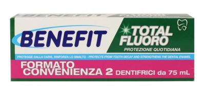 Dentifricio Benefit 2 Confezioni 75 ml