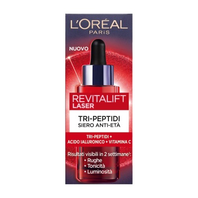Revitalift Laser Siero Tri-peptidi Anti-etÃ  Con Acido Ialuronico + Vitamina C 30 ml