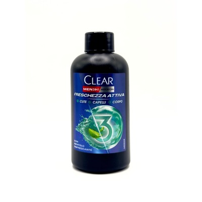 Shampoo Uomo Anti-forfora 3in1 Freschezza Attiva 100 ml