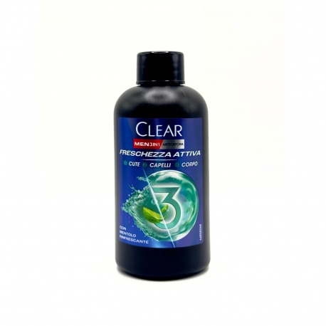 Shampoo Uomo Anti-forfora 3in1 Freschezza Attiva 100 ml