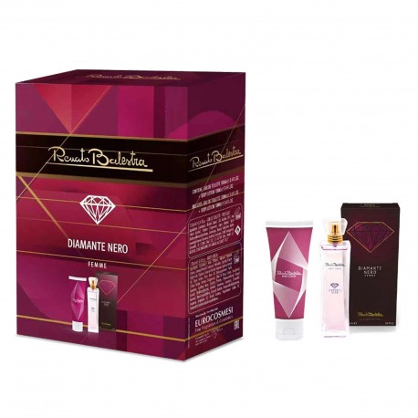 Confezione Diamante Nero Pour Femme Eau De Parfum 100ml Con Body Lotion 100ml