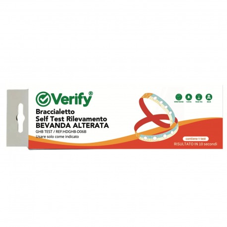 Braccialetto Self Test Rilevamento Bevanda Alterata