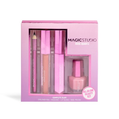 Cofanetto Trucco Glamour Al Quarzo Rosa