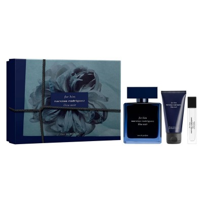 Cofanetto Bleu Noir Eau De Parfum 100ml Con Gel Doccia 50ml E Travel Spray 10ml