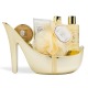 Cofanetto Bagno Gold Vanilla & Sandalwood Set Corpo 5 Pezzi