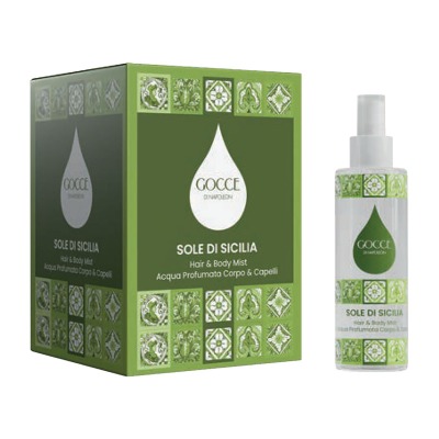 Cofanetto Gocce Sole Di Sicilia Hair & Body Mist 250 Ml + Shower Gel 150 Ml