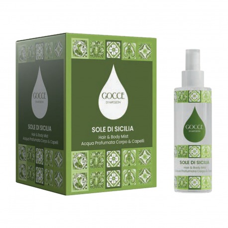 Cofanetto Gocce Sole Di Sicilia Hair & Body Mist 250 Ml + Shower Gel 150 Ml