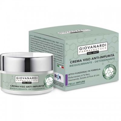 Giovanardi Crema Anti Impurità Riequilibrante Detox 50 Ml