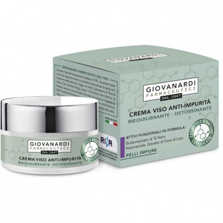 Giovanardi Crema Anti Impurità Riequilibrante Detox 50 Ml