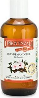 Olio di Mandorle Profumato al Muschio Bianco - Olio Corpo 200 ml