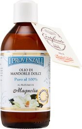 Olio di Mandorle Profumato alla Magnolia - Olio Corpo 200 ml