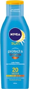 Latte Solare Protect & Bronze SPF 20 200 ml
