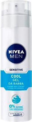 Men Sensitive Cool Gel da Barba 200 ml