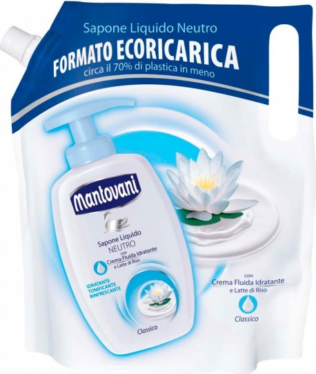 Sapone Liquido Neutro Classico Formato Ecoricarica 750 ml