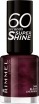 60 Seconds Super Shine - Smalto 345 Black Cherries