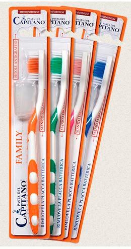 Spazzolino Family Care Setole Forti vari colori