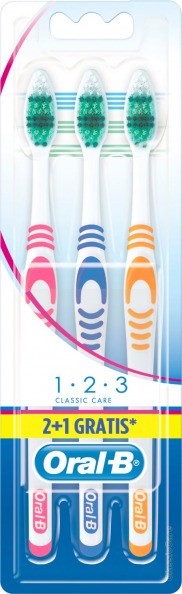 Spazzolini Classic Care Medio 3 pz