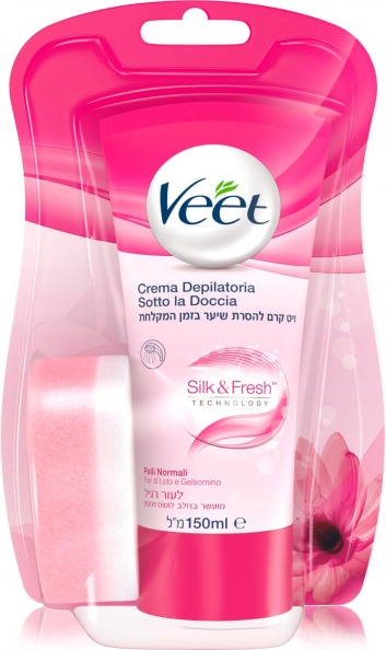 Crema Depilatoria Sotto la Doccia Silk&Fresh Pelli Normali 150 ml