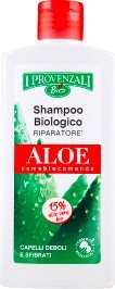 Shampoo Biologico Riparatore Aloe Capelli Deboli e Sfibrati 250 ml